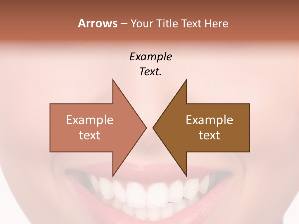 Beautiful Lips Pretty PowerPoint Template