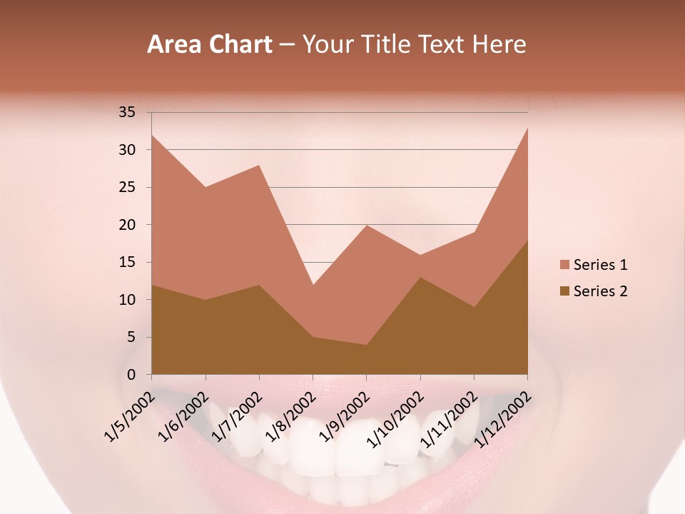 Beautiful Lips Pretty PowerPoint Template