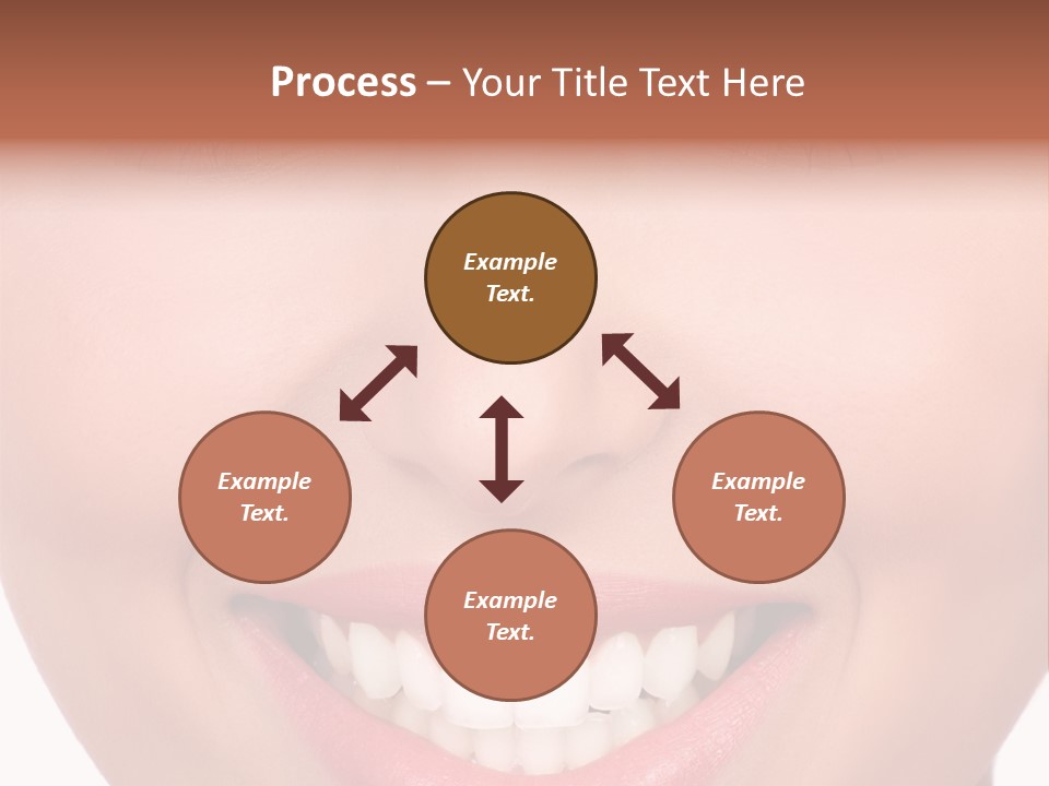 Beautiful Lips Pretty PowerPoint Template