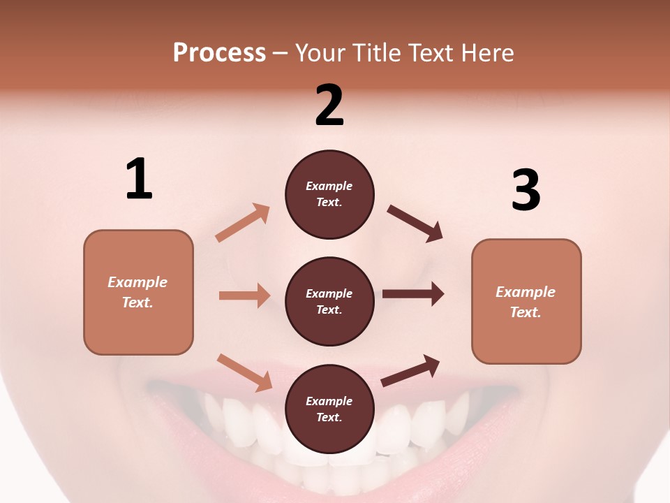 Beautiful Lips Pretty PowerPoint Template