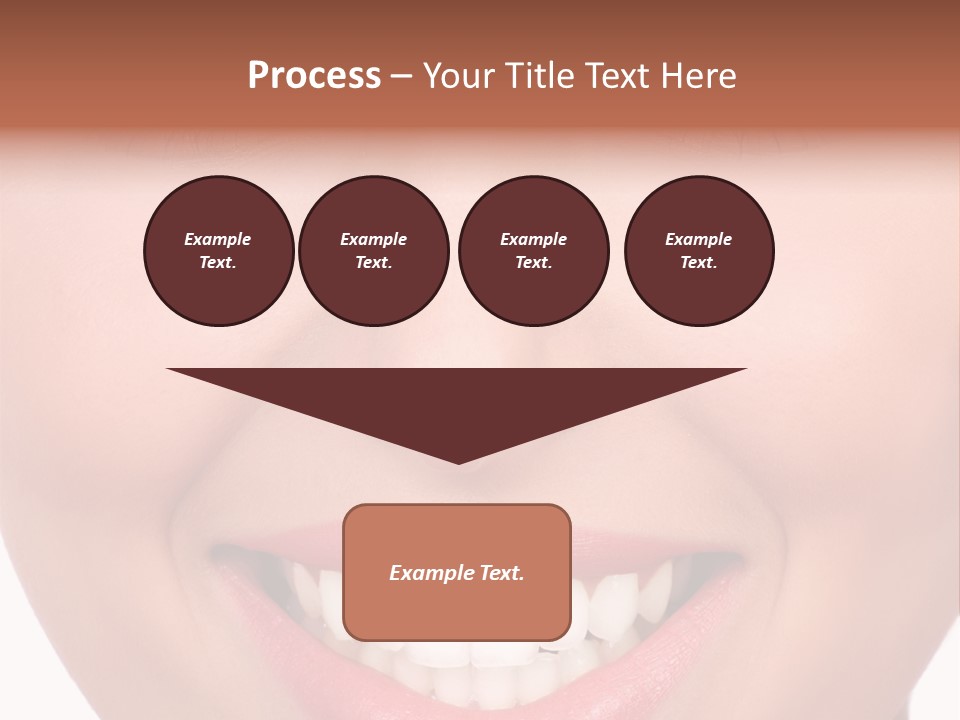 Beautiful Lips Pretty PowerPoint Template