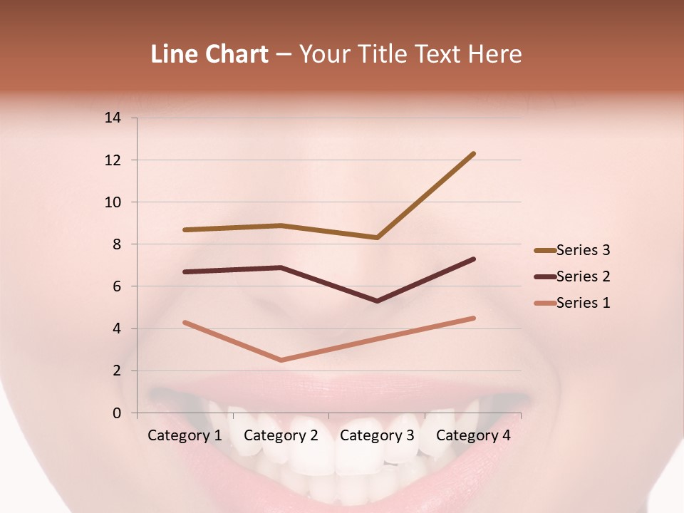 Beautiful Lips Pretty PowerPoint Template