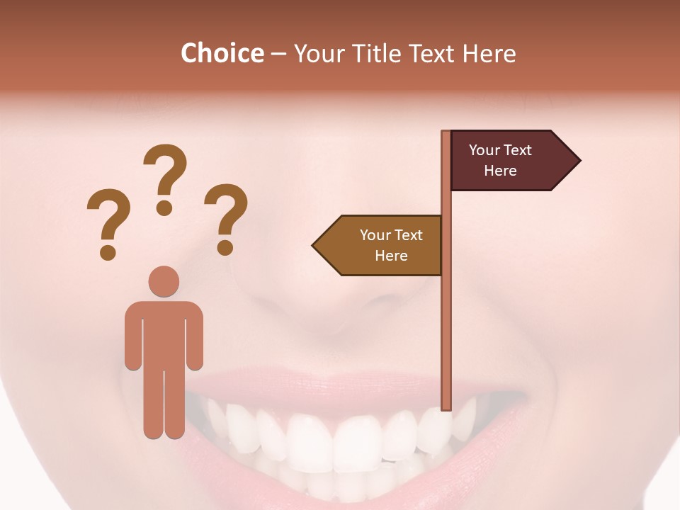 Beautiful Lips Pretty PowerPoint Template