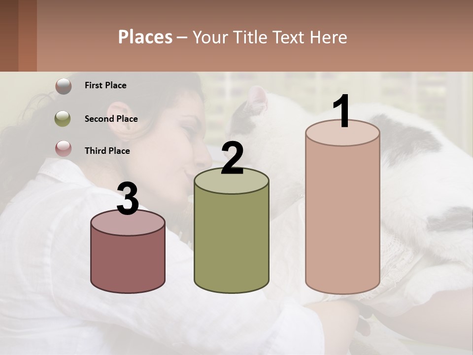 Woman People Love PowerPoint Template