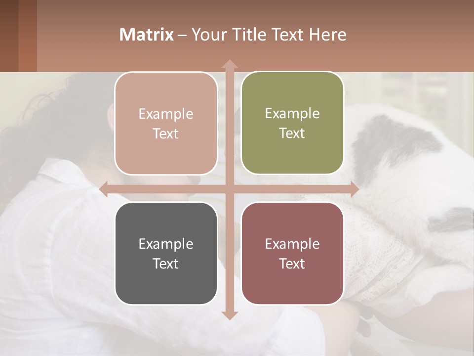 Woman People Love PowerPoint Template