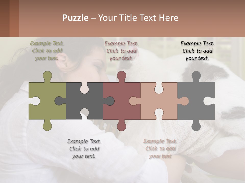 Woman People Love PowerPoint Template