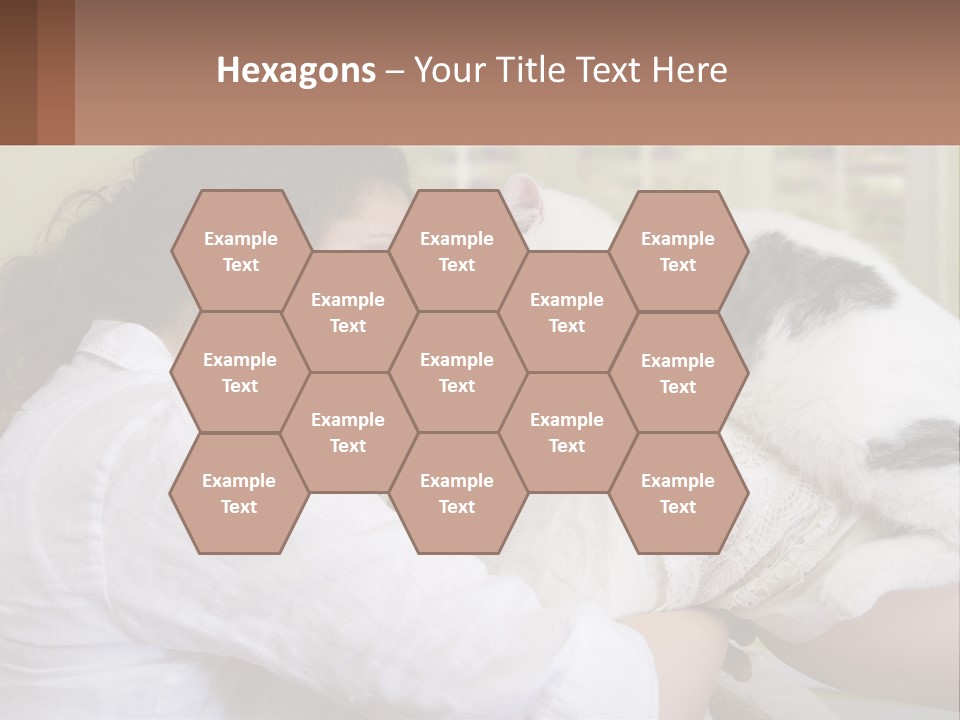 Woman People Love PowerPoint Template