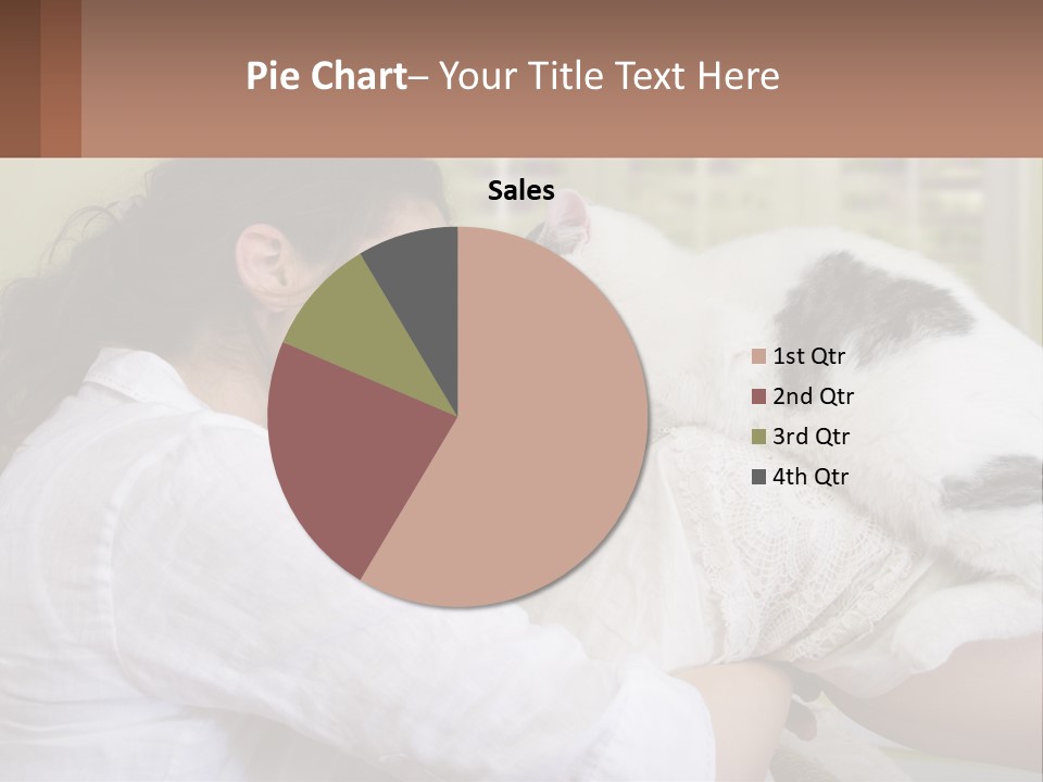 Woman People Love PowerPoint Template