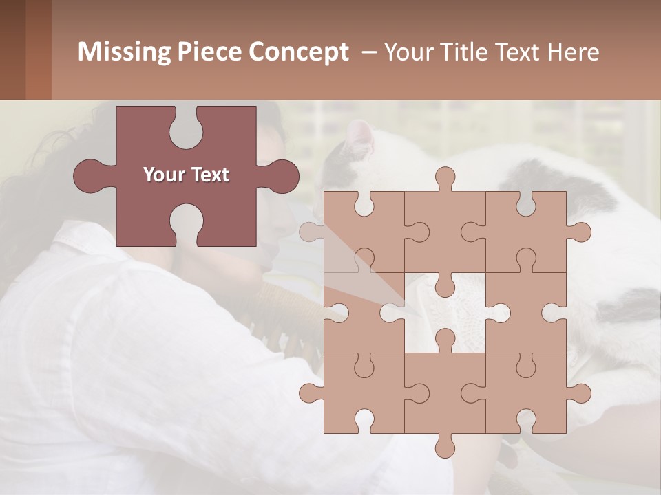 Woman People Love PowerPoint Template