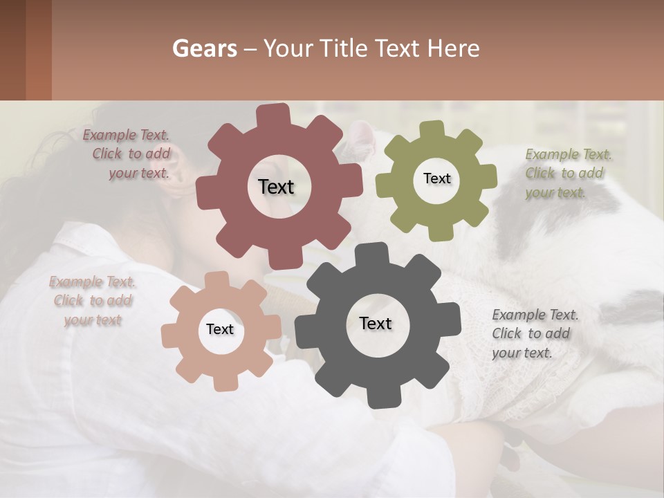 Woman People Love PowerPoint Template