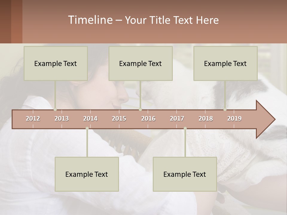 Woman People Love PowerPoint Template