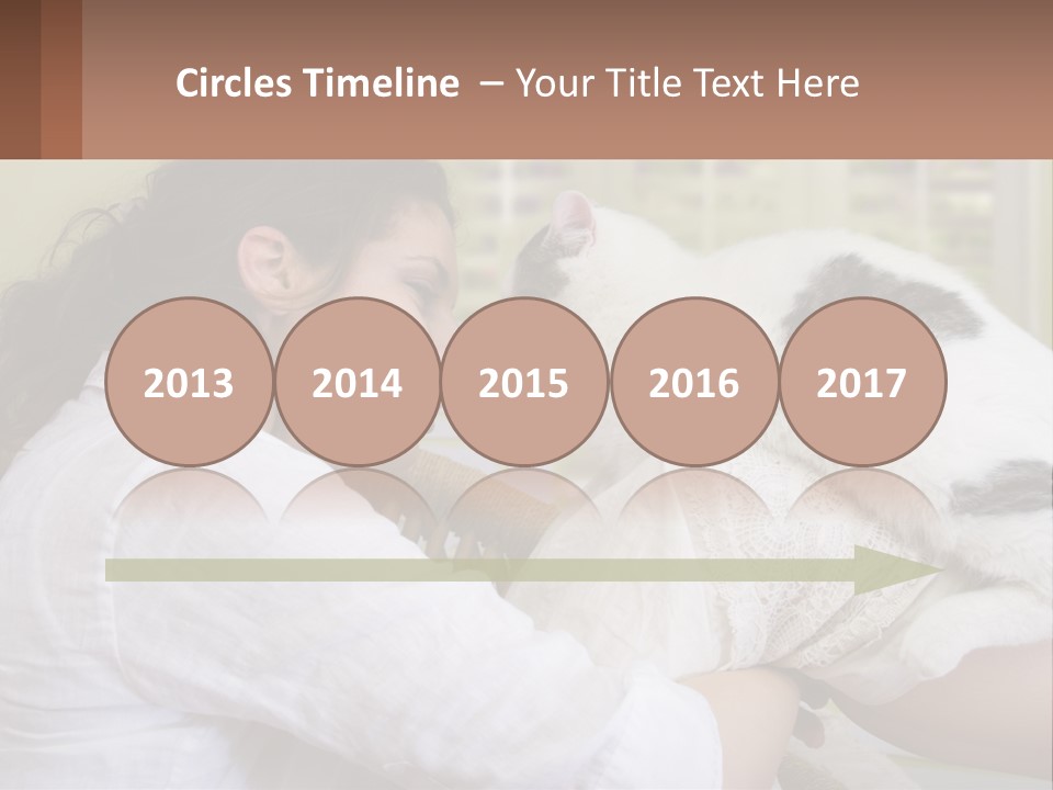 Woman People Love PowerPoint Template