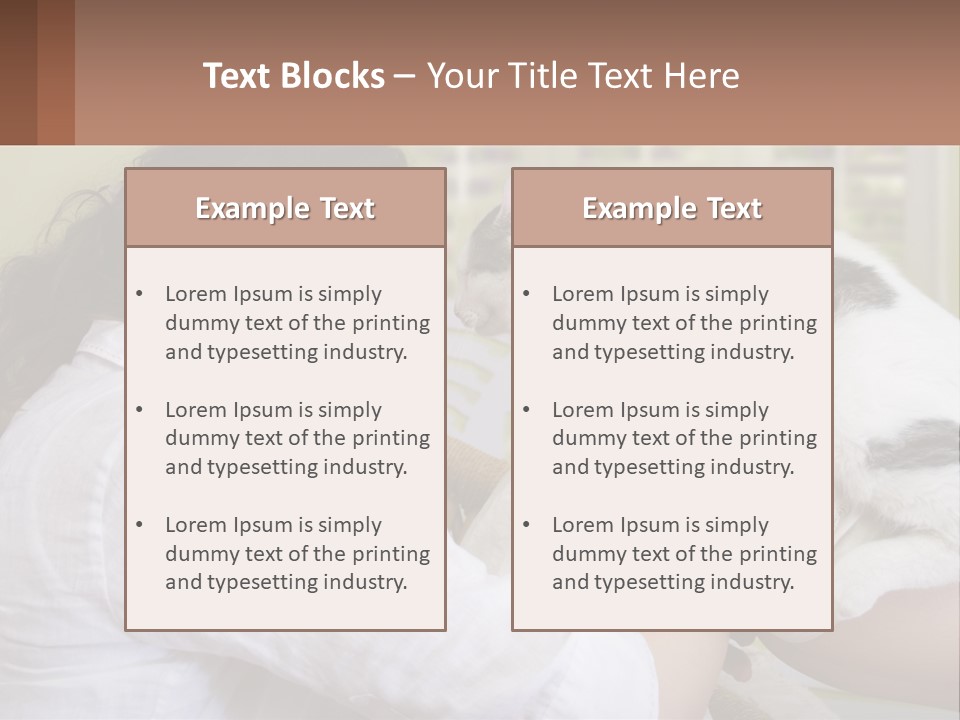 Woman People Love PowerPoint Template