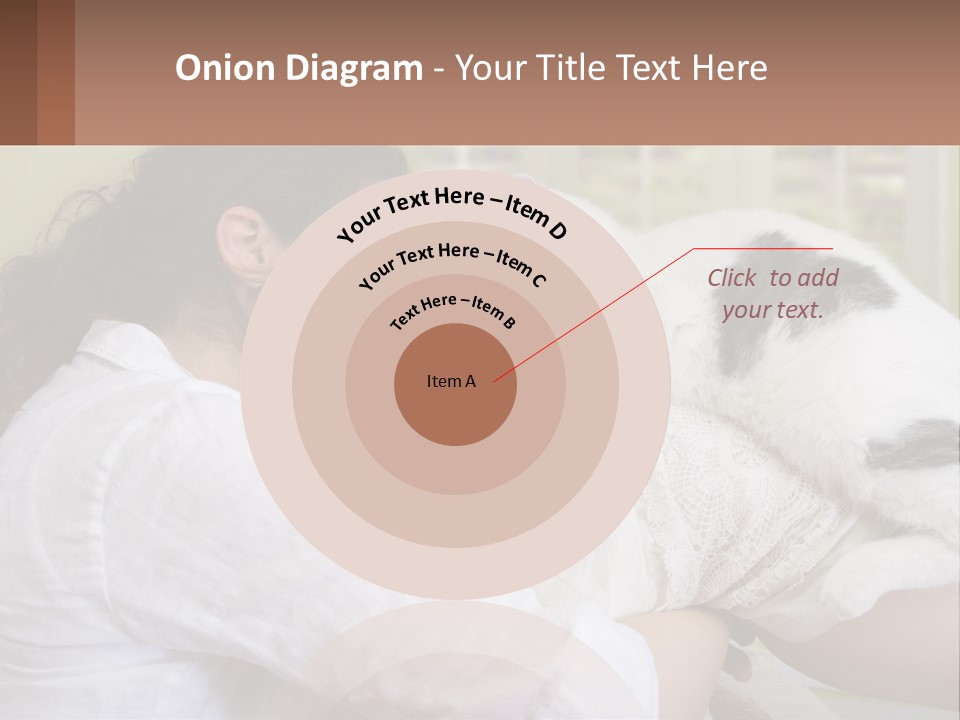 Woman People Love PowerPoint Template