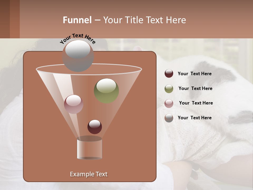 Woman People Love PowerPoint Template