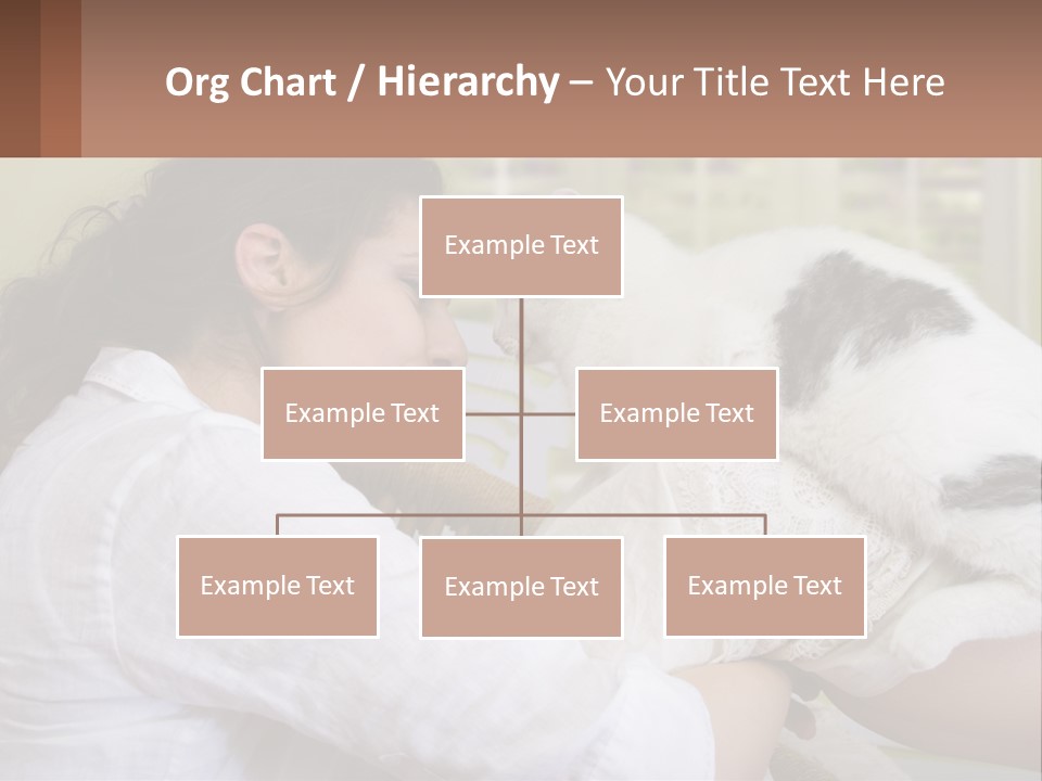 Woman People Love PowerPoint Template