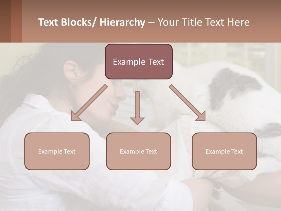 Woman People Love PowerPoint Template