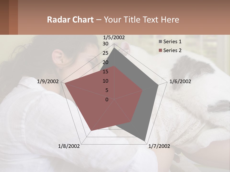 Woman People Love PowerPoint Template
