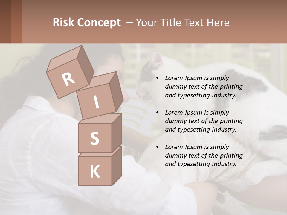 Woman People Love PowerPoint Template