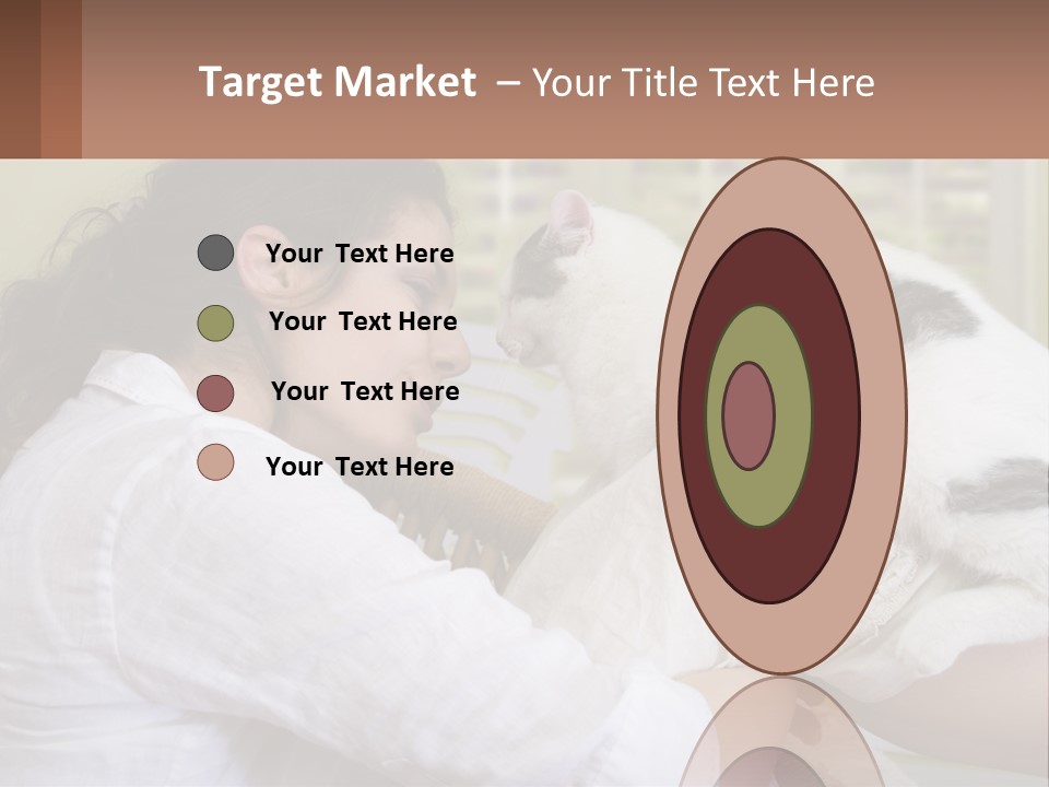 Woman People Love PowerPoint Template