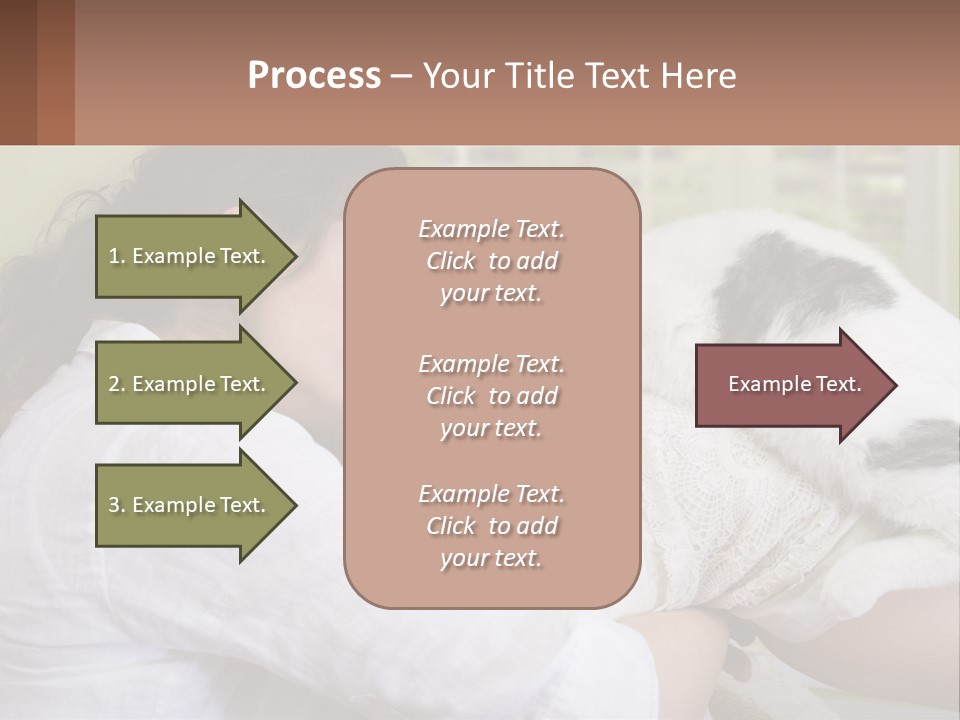 Woman People Love PowerPoint Template