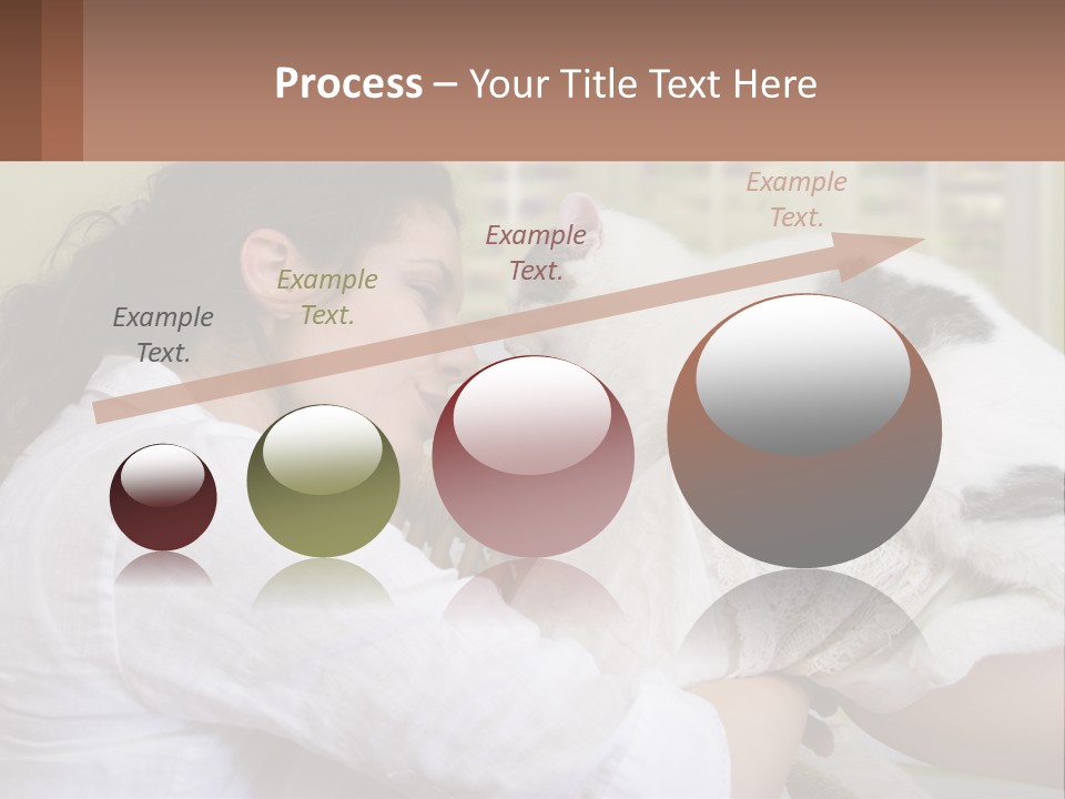 Woman People Love PowerPoint Template