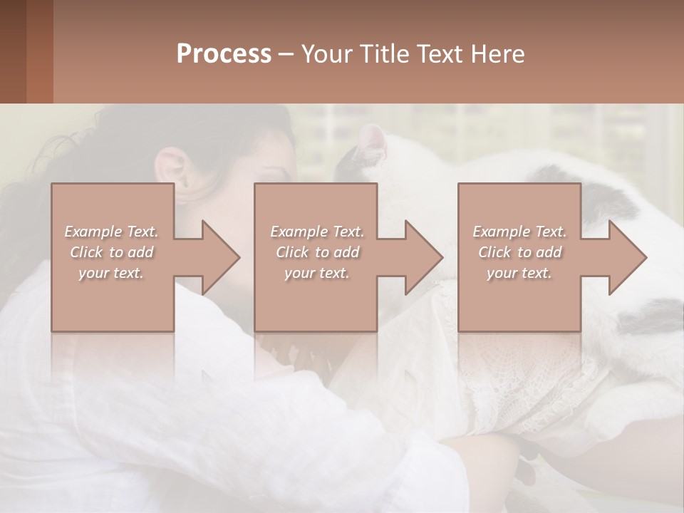 Woman People Love PowerPoint Template