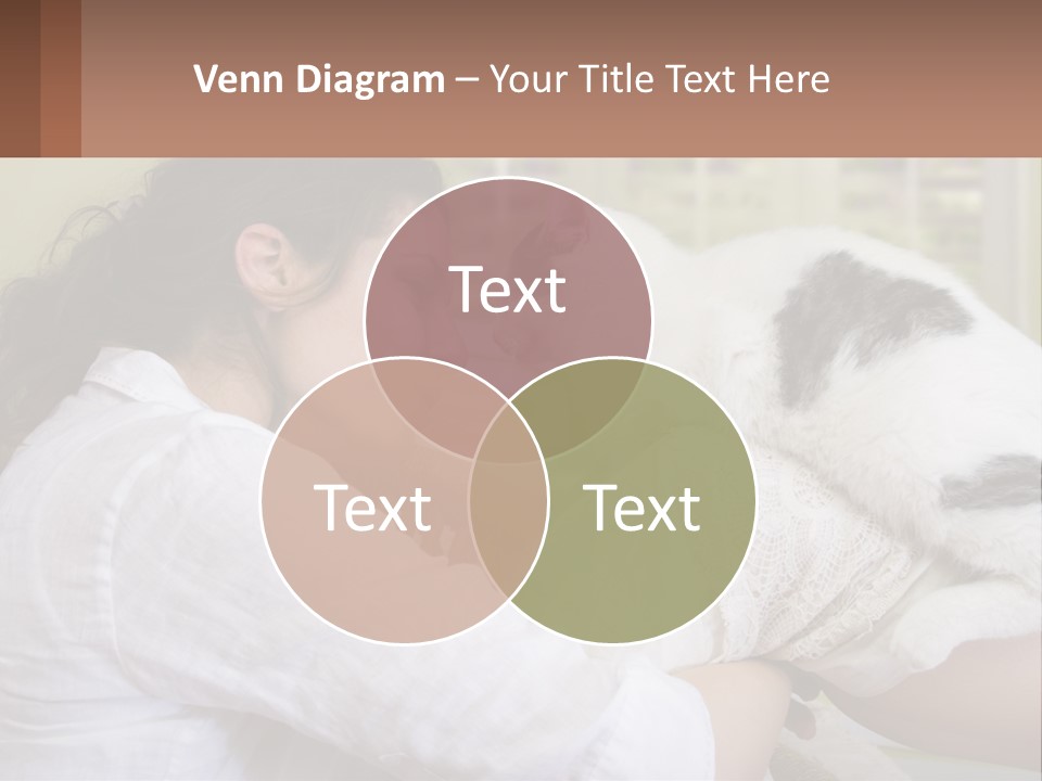 Woman People Love PowerPoint Template