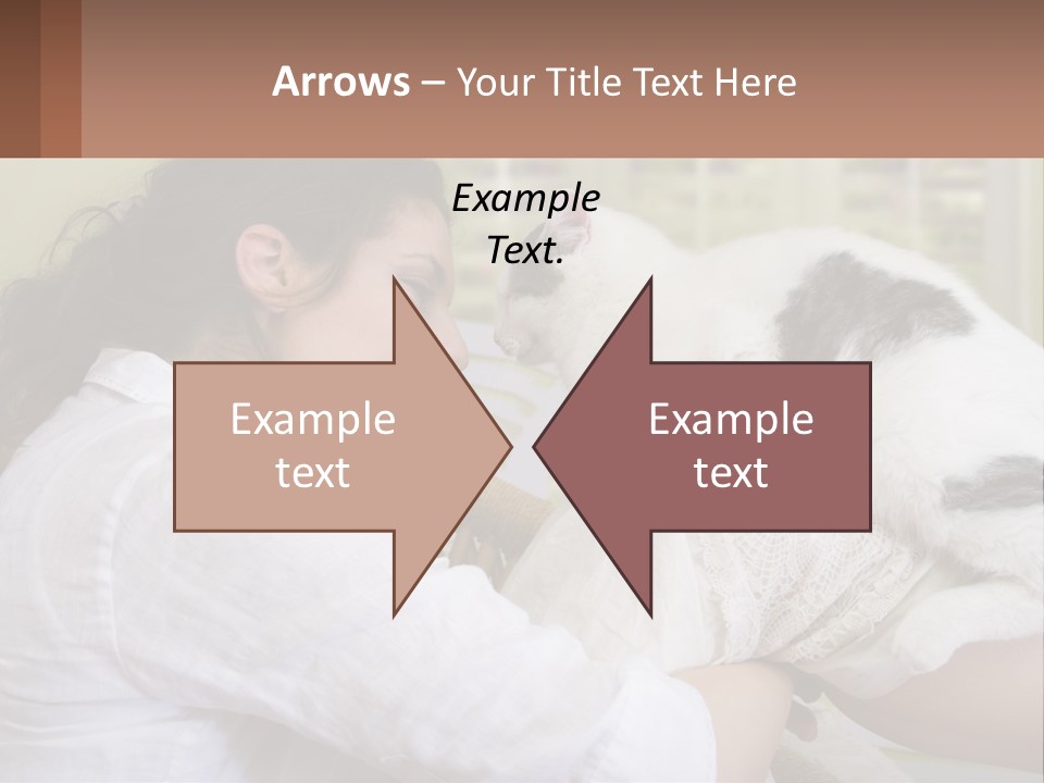 Woman People Love PowerPoint Template