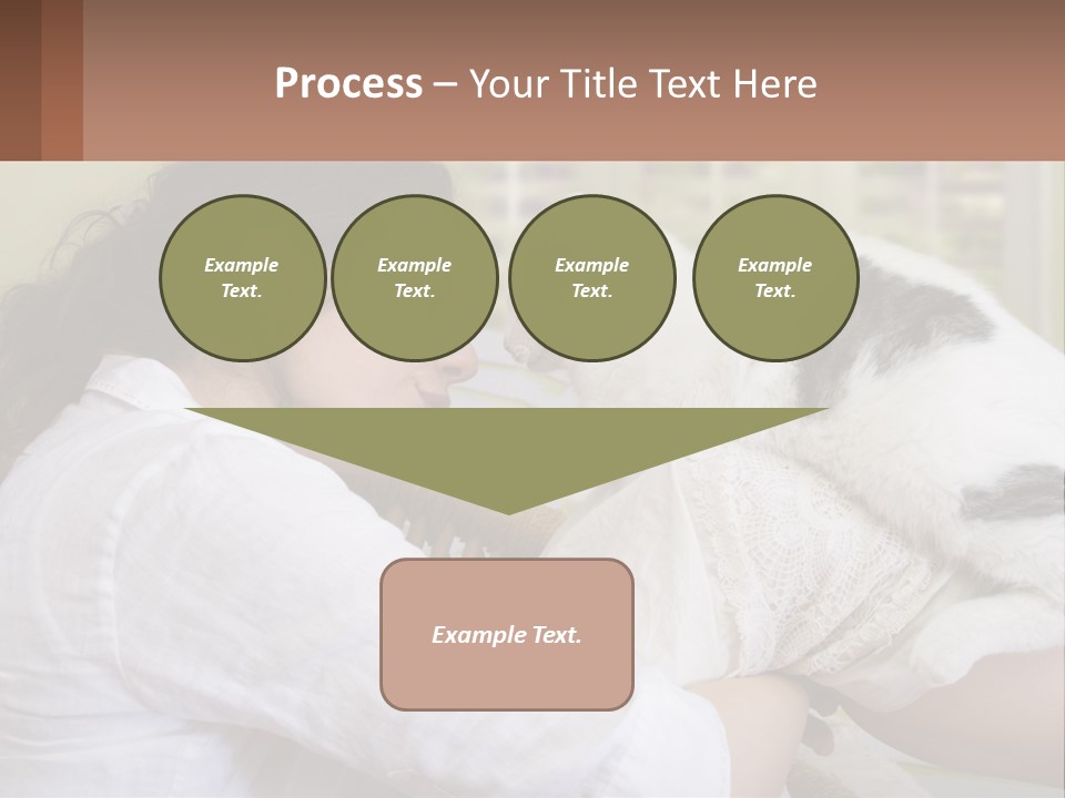 Woman People Love PowerPoint Template