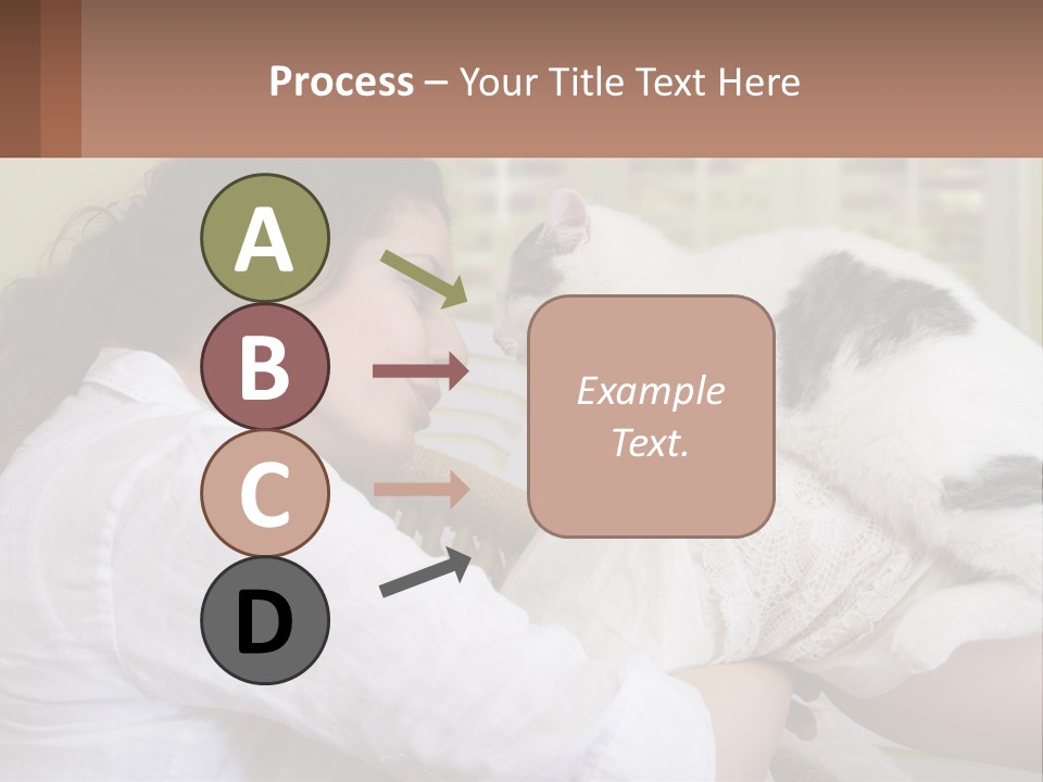 Woman People Love PowerPoint Template