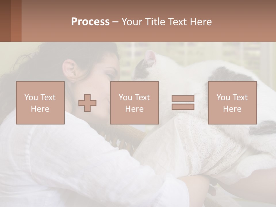 Woman People Love PowerPoint Template