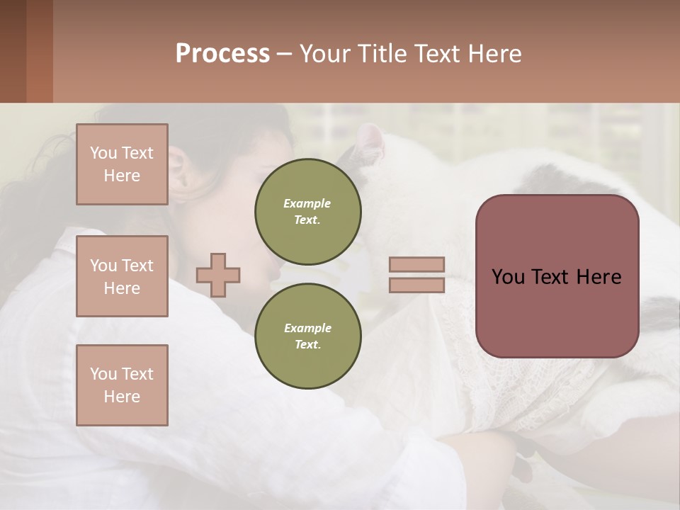 Woman People Love PowerPoint Template