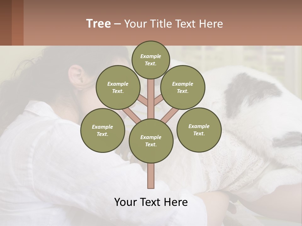 Woman People Love PowerPoint Template