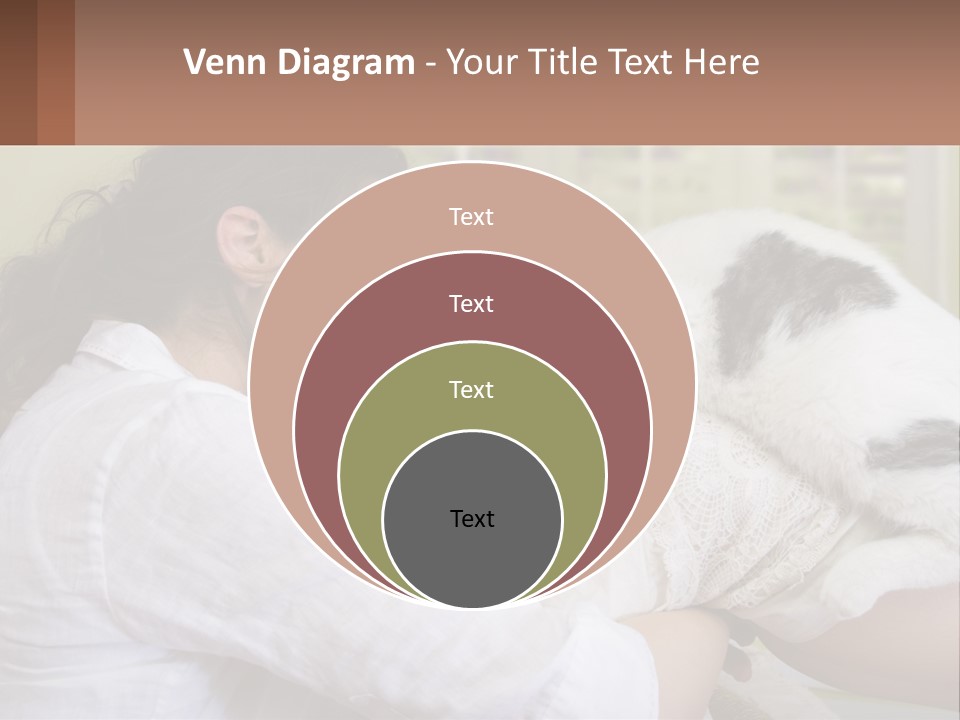 Woman People Love PowerPoint Template