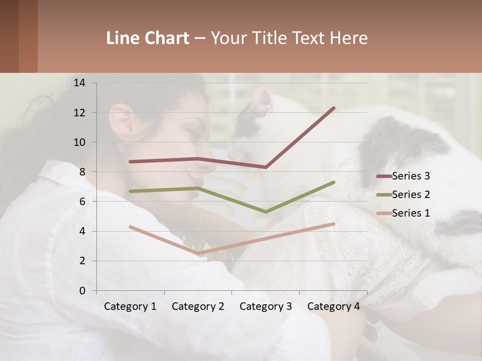 Woman People Love PowerPoint Template