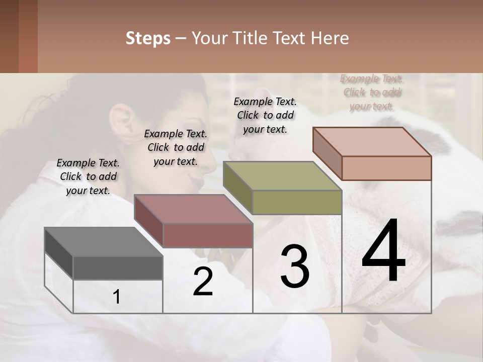 Woman People Love PowerPoint Template