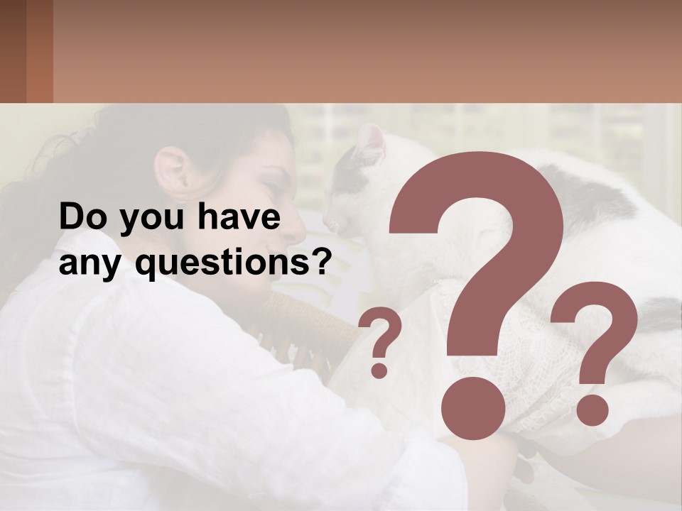 Woman People Love PowerPoint Template