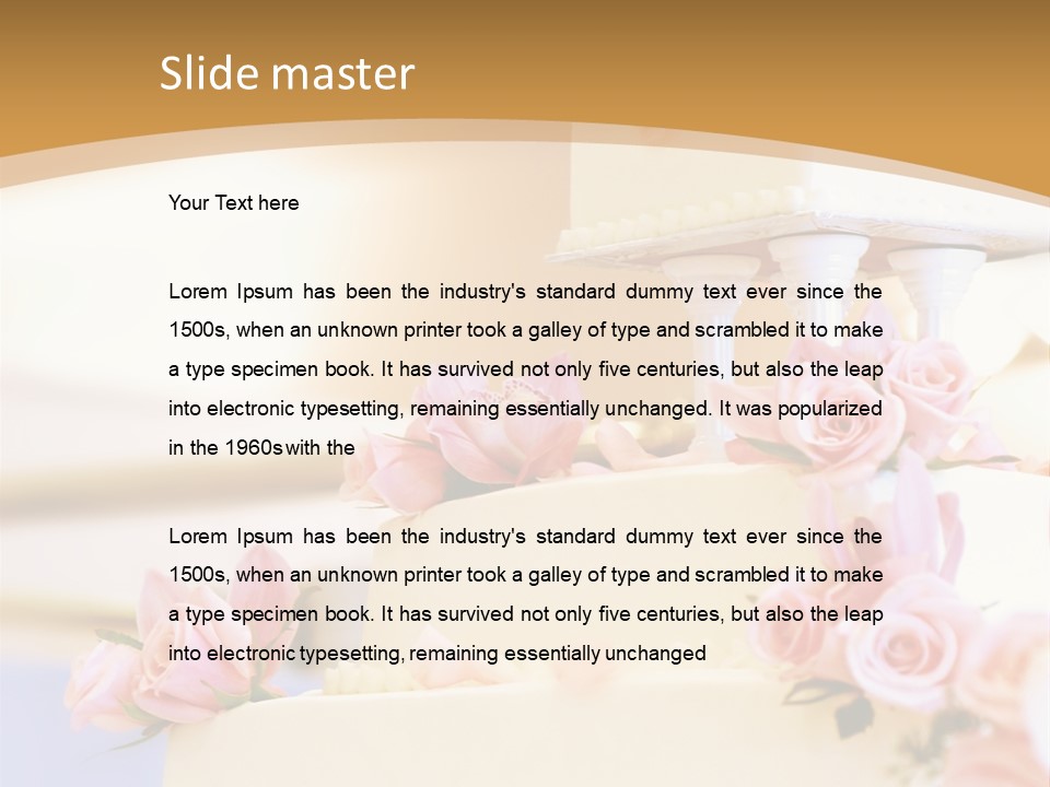 Message Green Suply PowerPoint Template