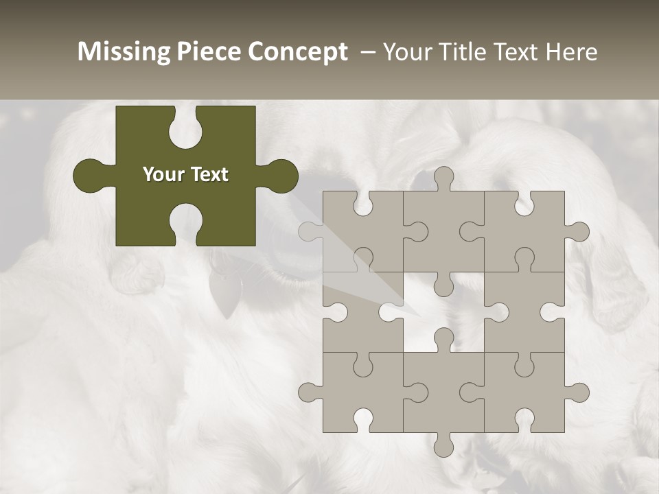 Puppy Breeding Motherhood PowerPoint Template