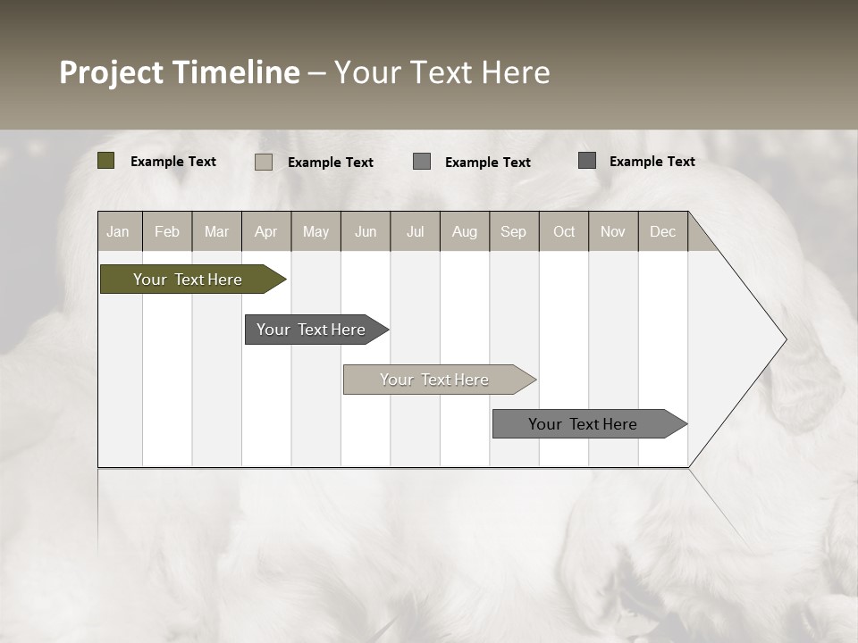 Puppy Breeding Motherhood PowerPoint Template