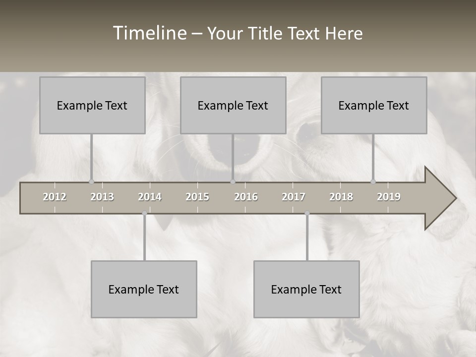 Puppy Breeding Motherhood PowerPoint Template