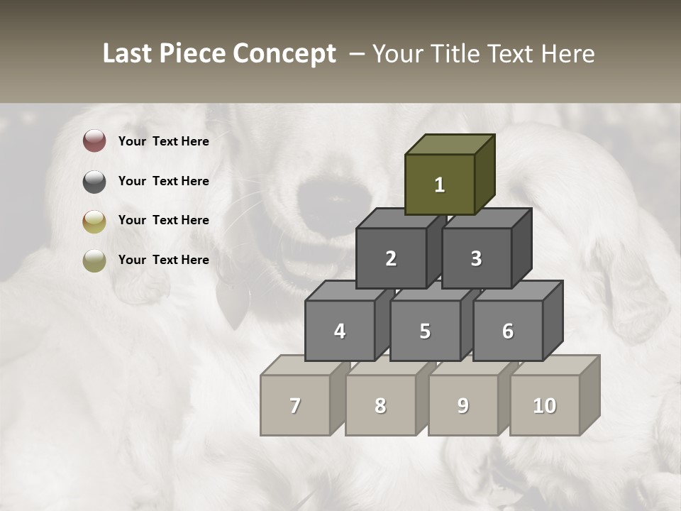 Puppy Breeding Motherhood PowerPoint Template