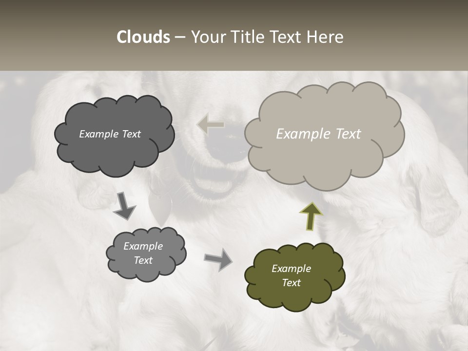 Puppy Breeding Motherhood PowerPoint Template