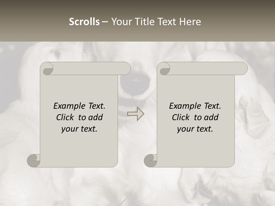 Puppy Breeding Motherhood PowerPoint Template