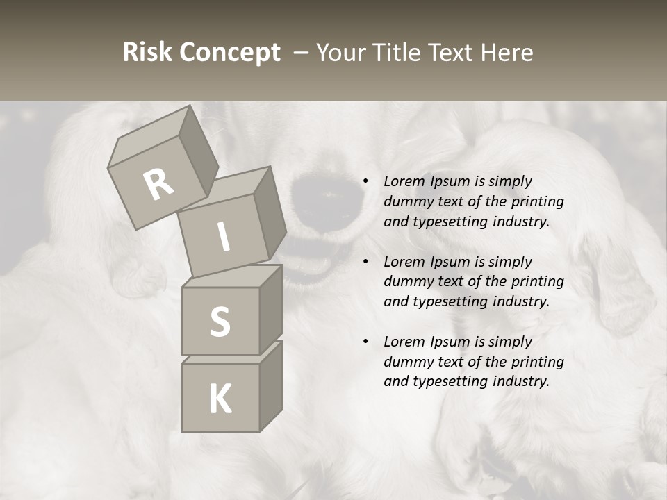 Puppy Breeding Motherhood PowerPoint Template