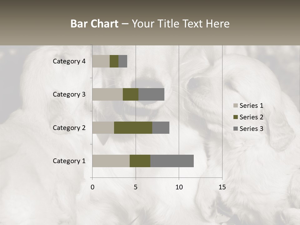 Puppy Breeding Motherhood PowerPoint Template