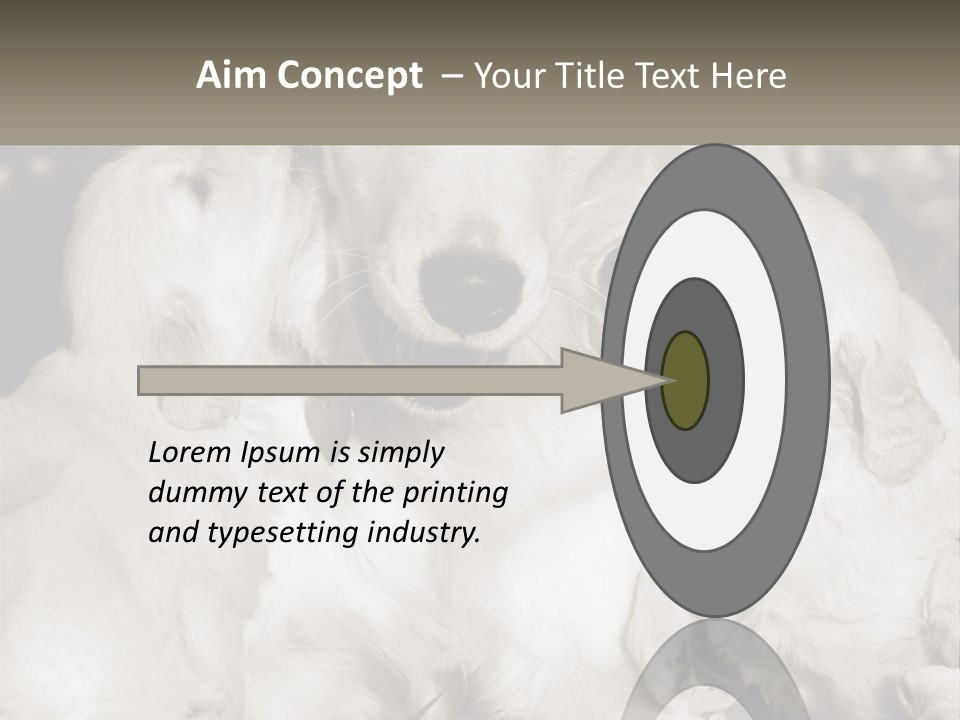 Puppy Breeding Motherhood PowerPoint Template