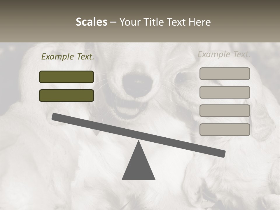 Puppy Breeding Motherhood PowerPoint Template