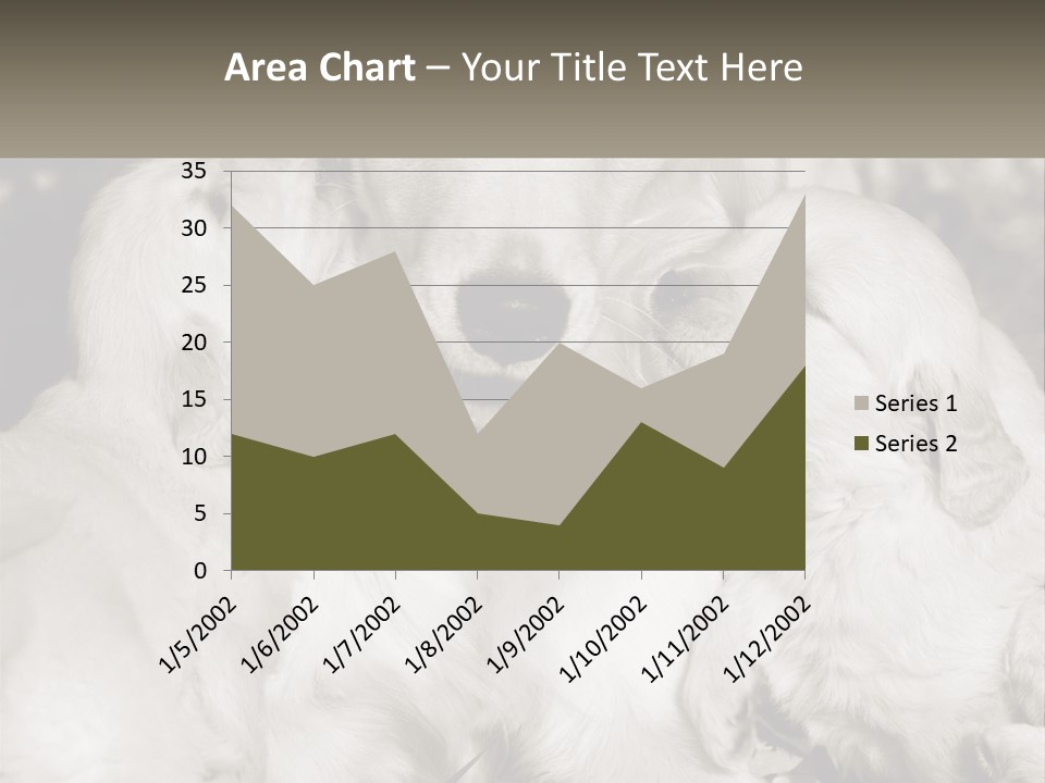 Puppy Breeding Motherhood PowerPoint Template